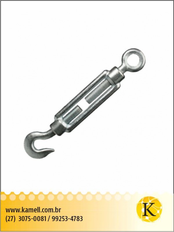 Esticador Gancho e Olhal INOX (M10)
